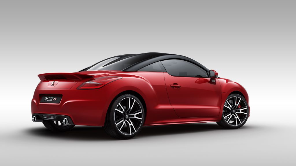 The Peugeot RCZ R. The Peugeot RCZ R.